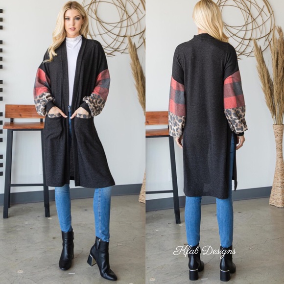 ❤️LAST! Super Soft Longline Slit Pocket Cardigan - Picture 6 of 8